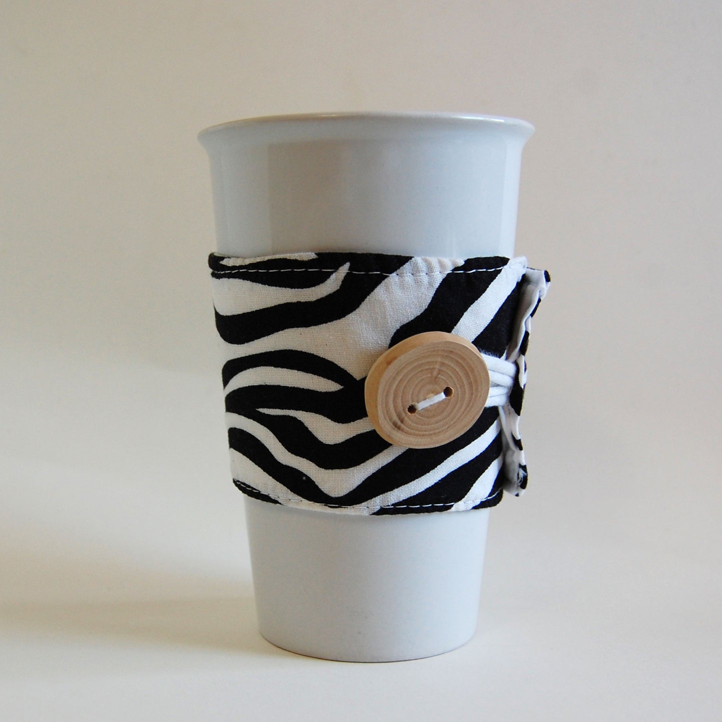 Zebra Print Coffee Cup Sleeve