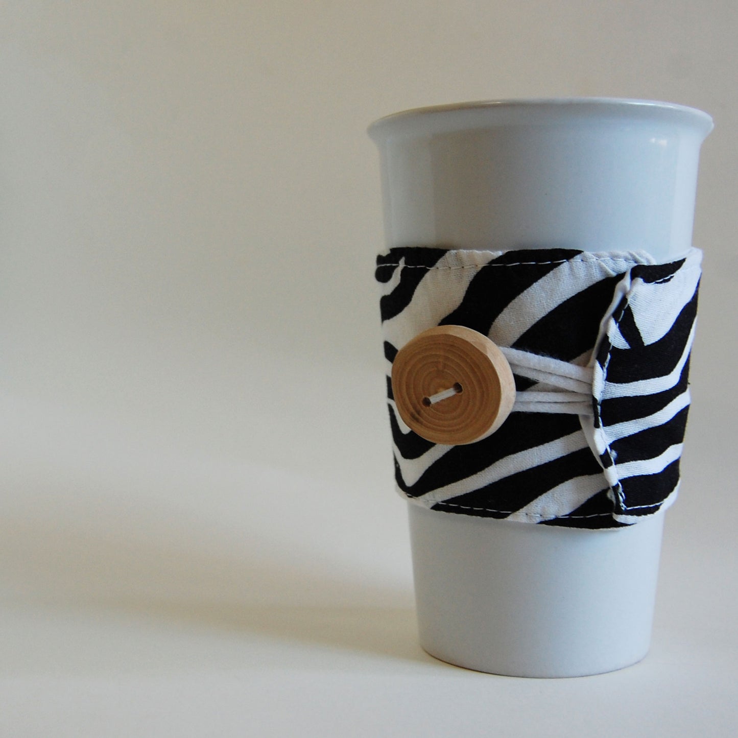 Zebra Print Coffee Cup Sleeve