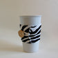 Zebra Print Coffee Cup Sleeve