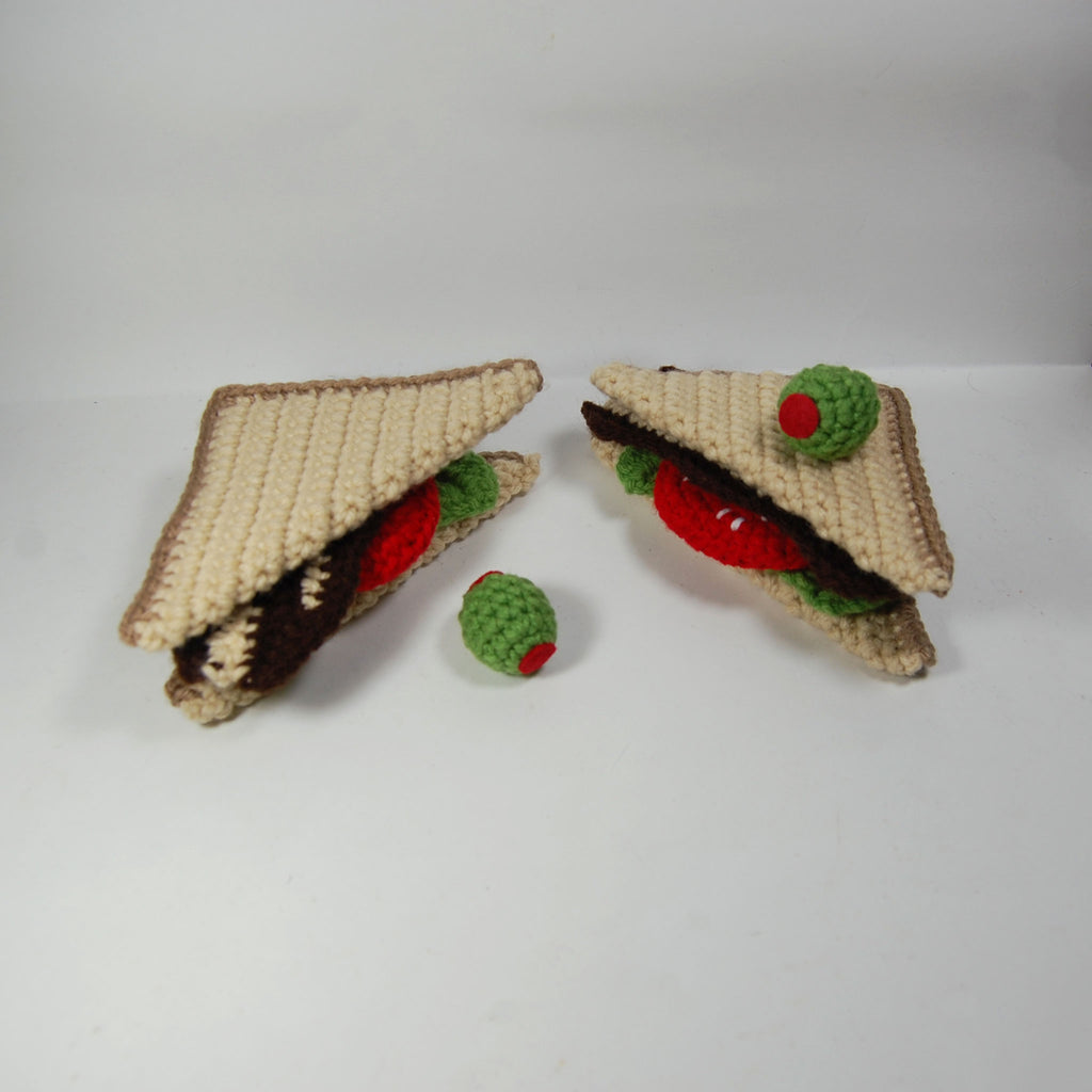 BLT Sandwich Crochet Pattern