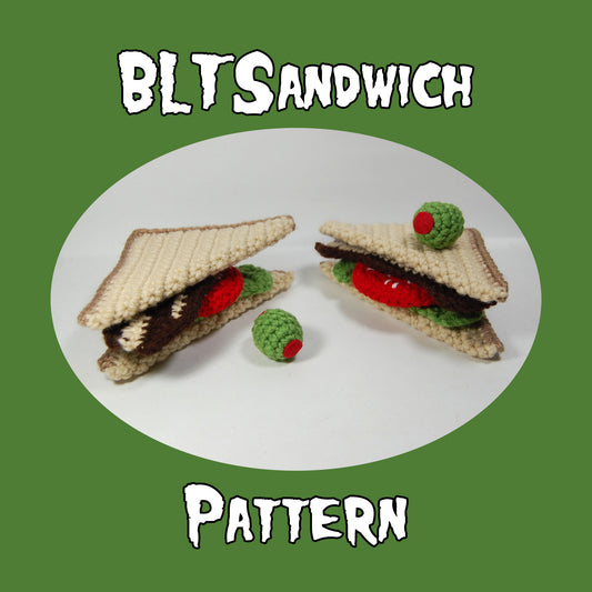 BLT Sandwich Crochet Pattern