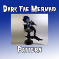 Dark Fae Mermaid Pattern