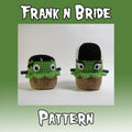 Frank n Bride Cupcake Pattern