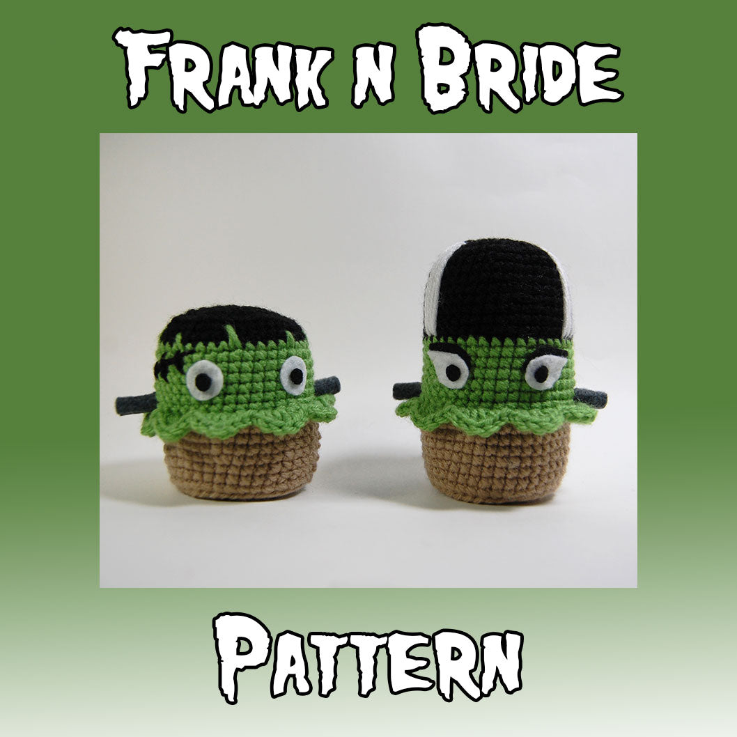 Frank n Bride Cupcake Pattern