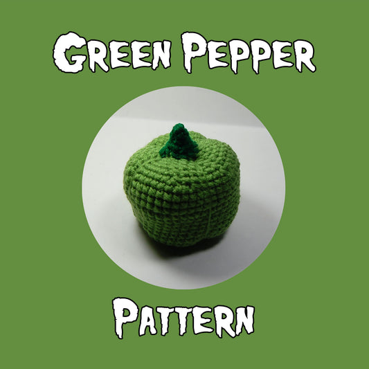 Green Pepper Crochet Pattern