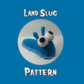 Land Slug Plush Crochet Pattern