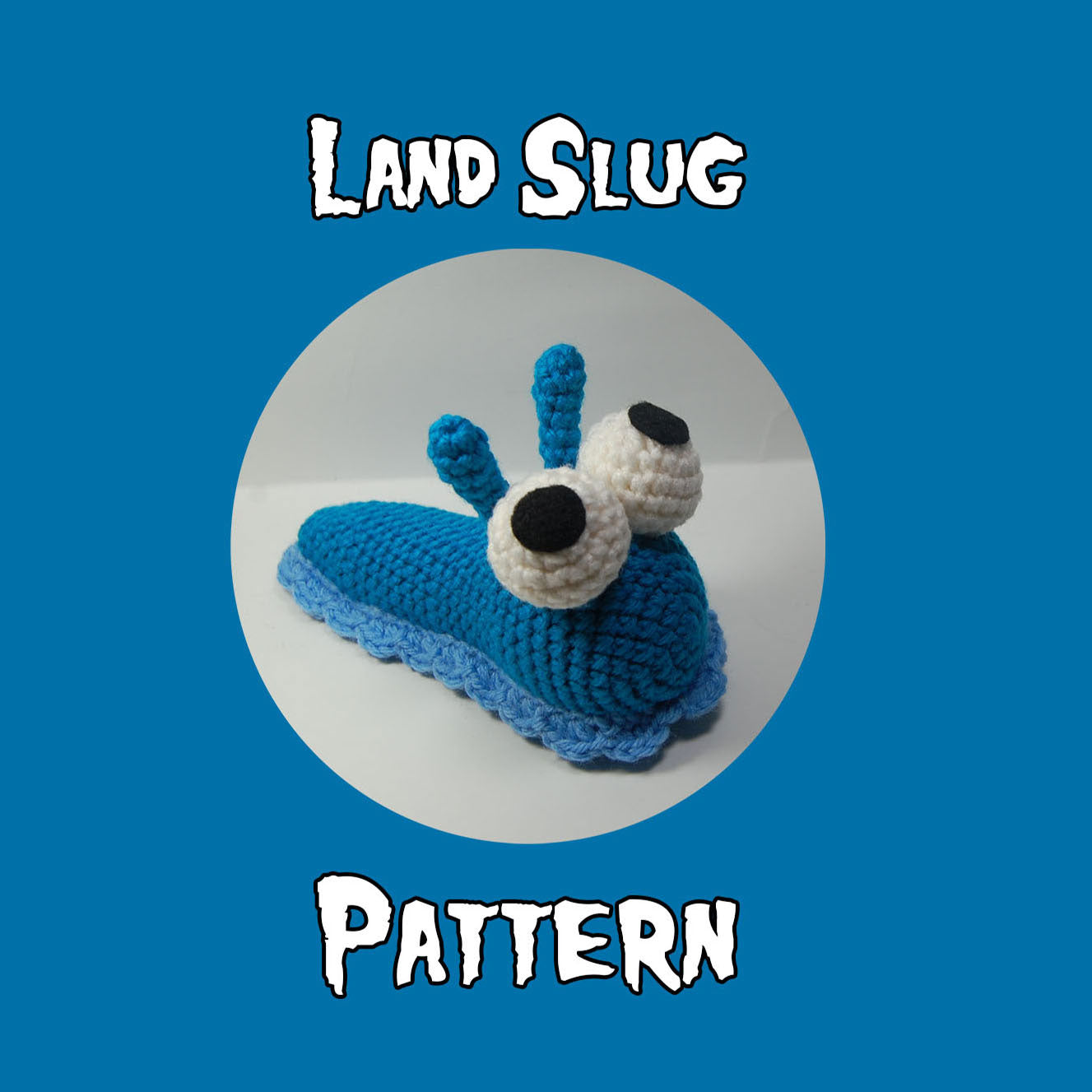 Land Slug Plush Crochet Pattern