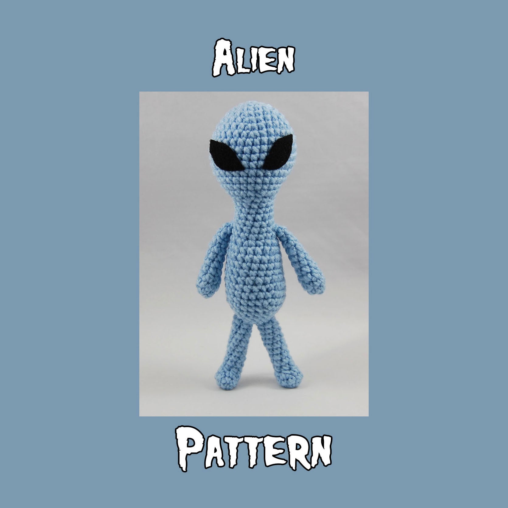 Alien Plush Crochet Pattern