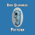 Baby Seahorse Plush Crochet Pattern