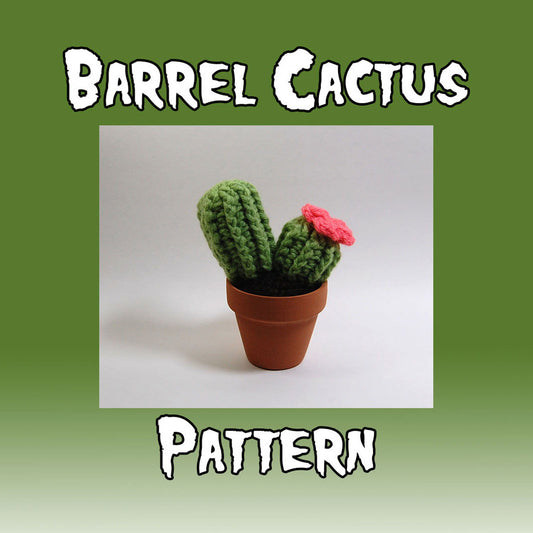 Barrel Cactus Crochet Pattern