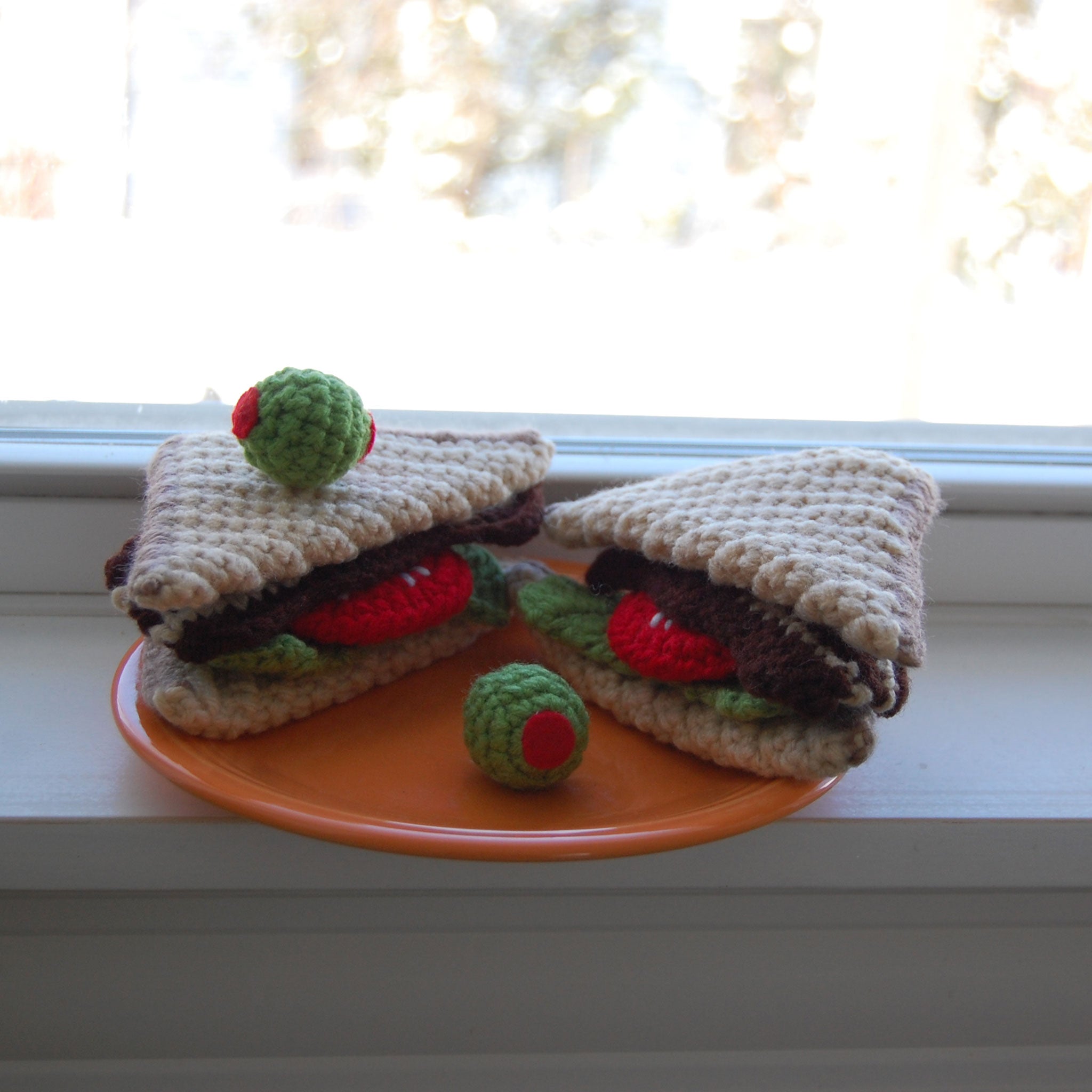 BLT Sandwich Crochet Pattern