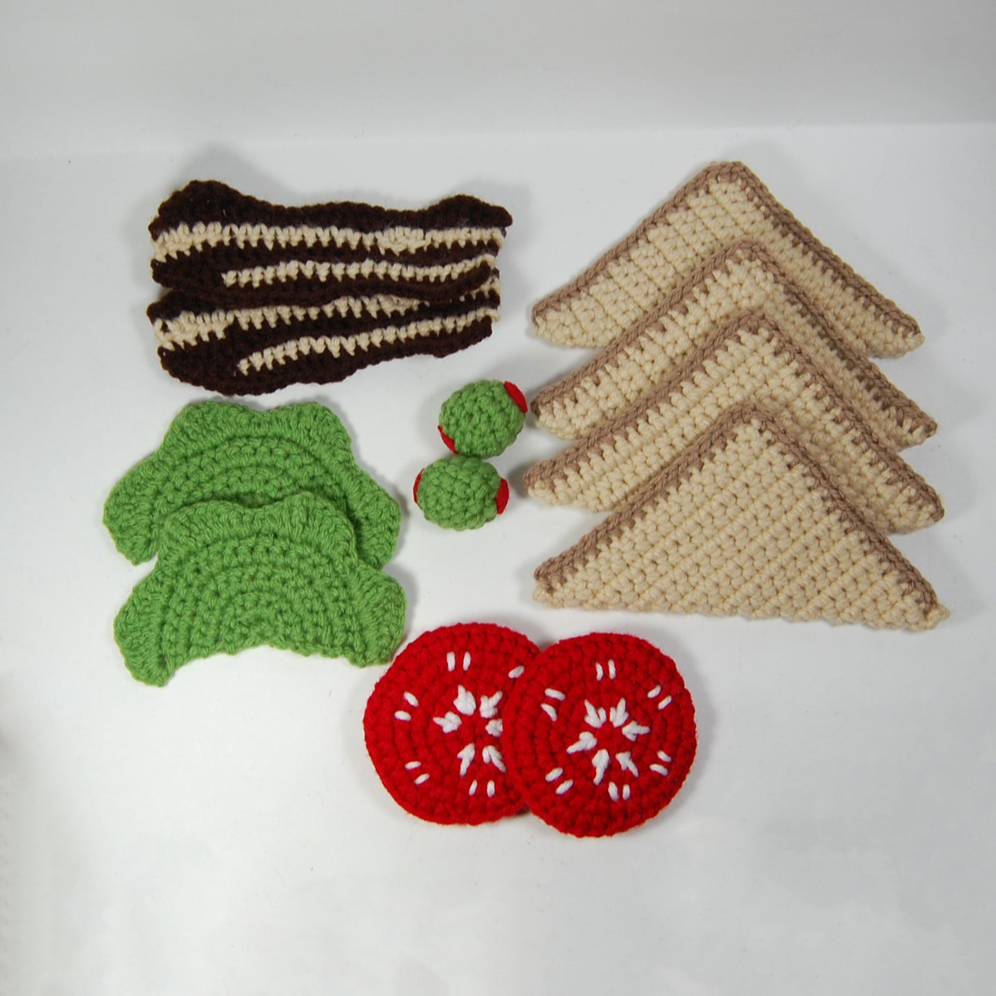 BLT Sandwich Crochet Pattern