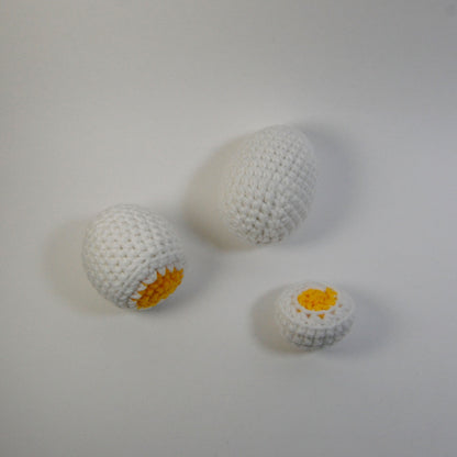 Boiled Eggs Amigurumi