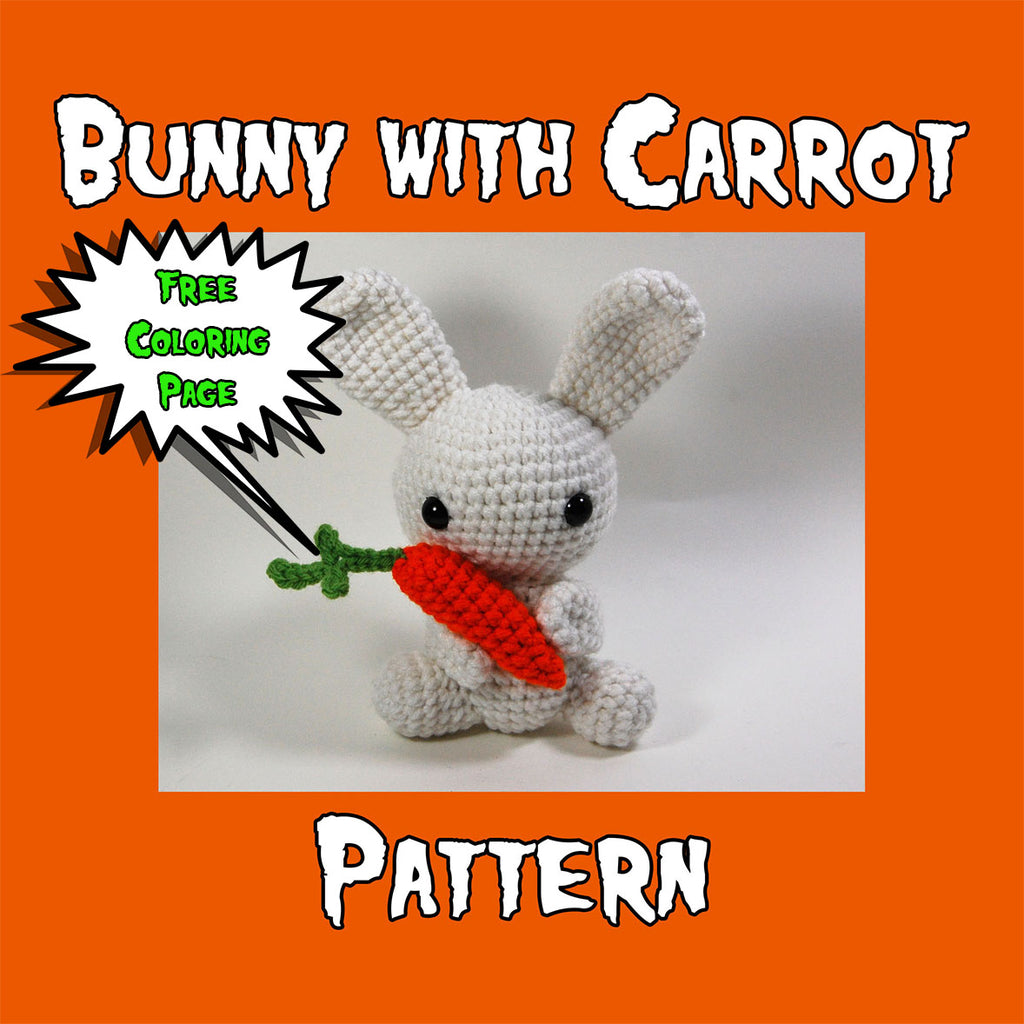 Bunny with Carrot Pattern