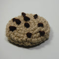 crochet chocolate chip cookie