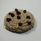 crochet chocolate chip cookie