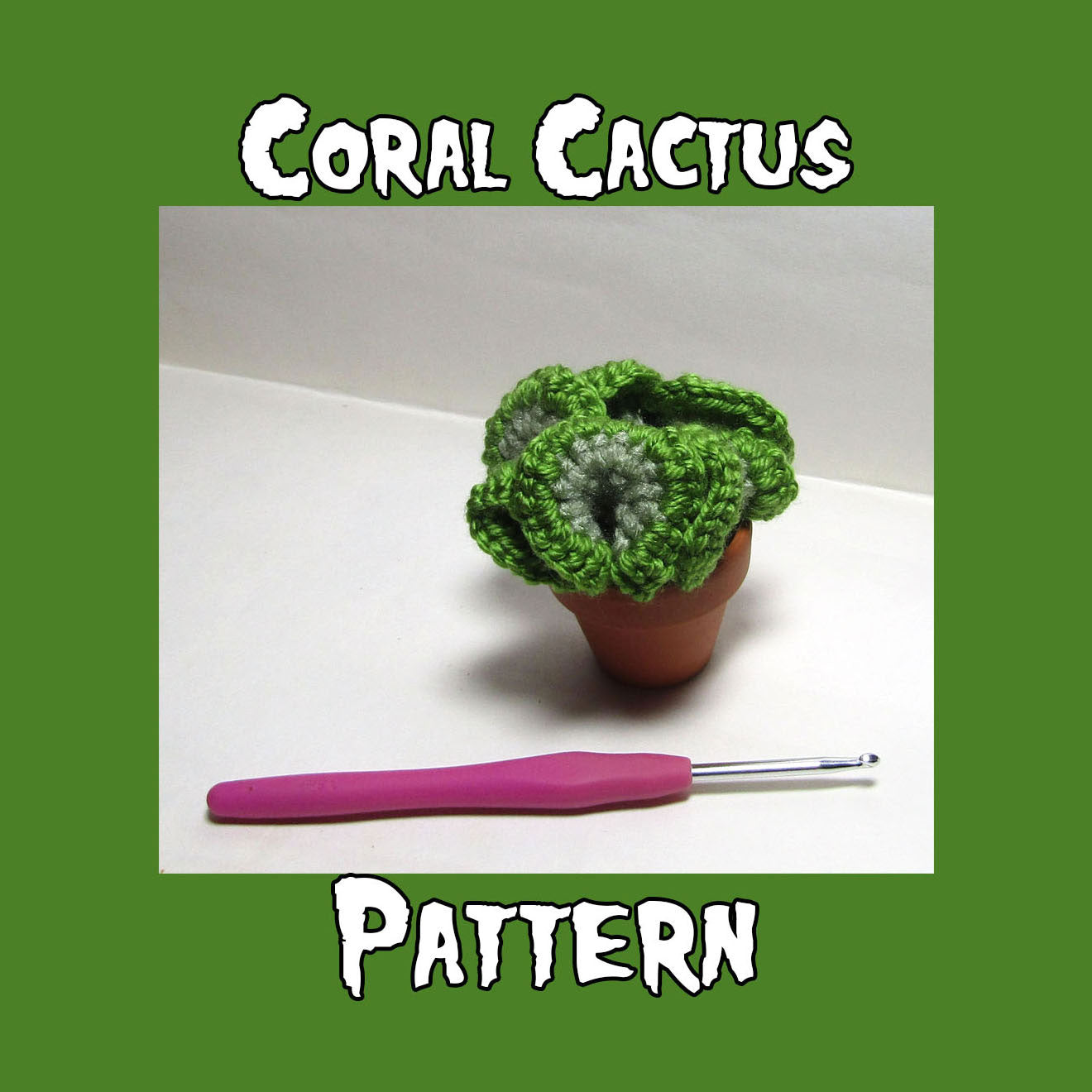 Crochet Coral Cactus Pattern
