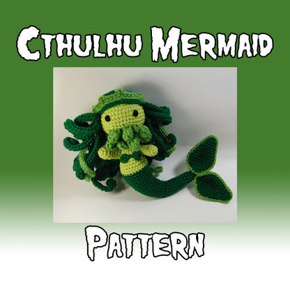 Cthulhu Mermaid Crochet Pattern