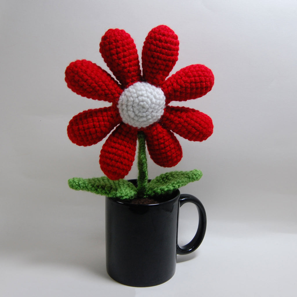 Cup of Flower Crochet Pattern