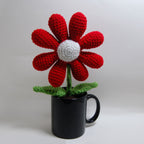Cup of Flower Crochet Pattern