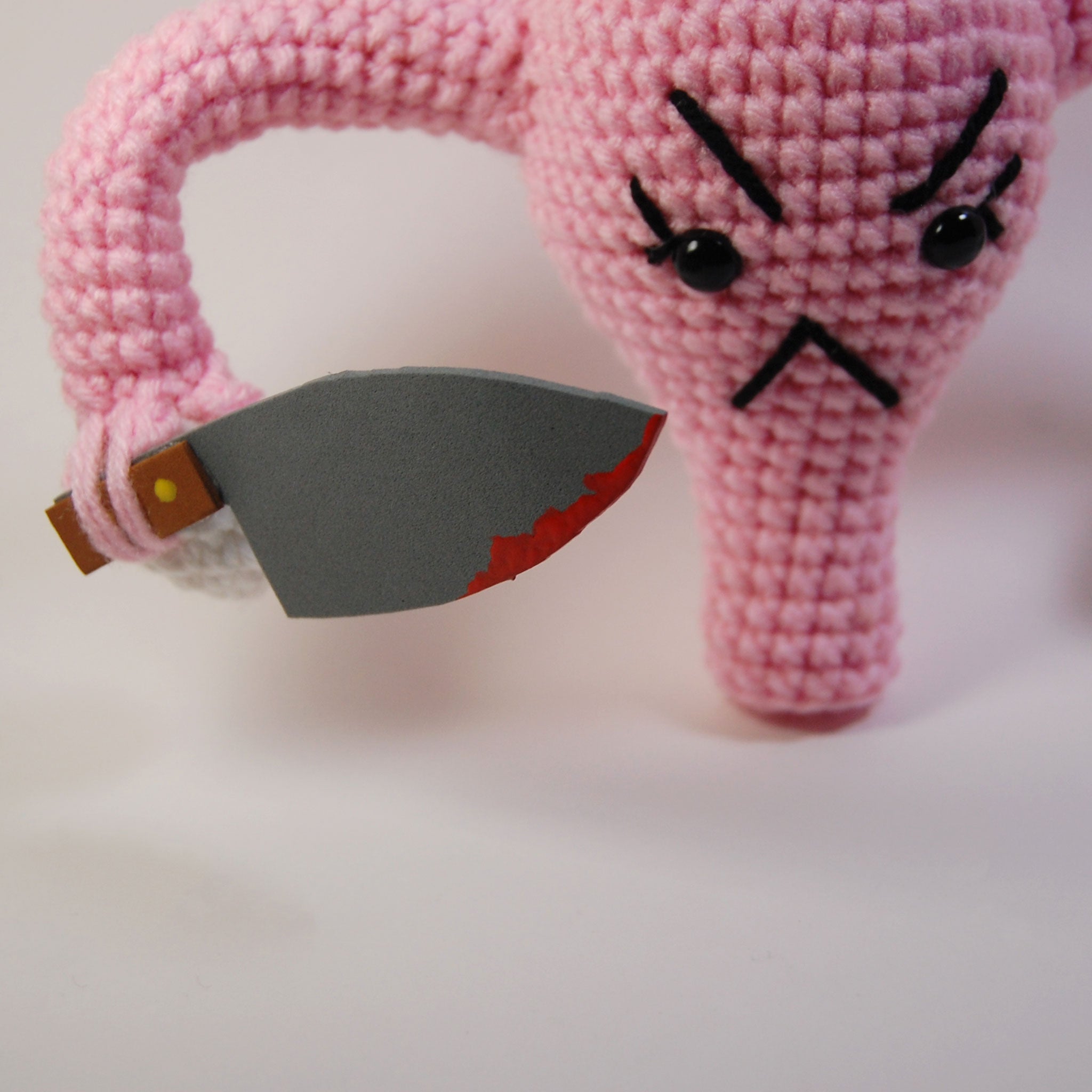 Angry Cuterus with Knife (made to order)