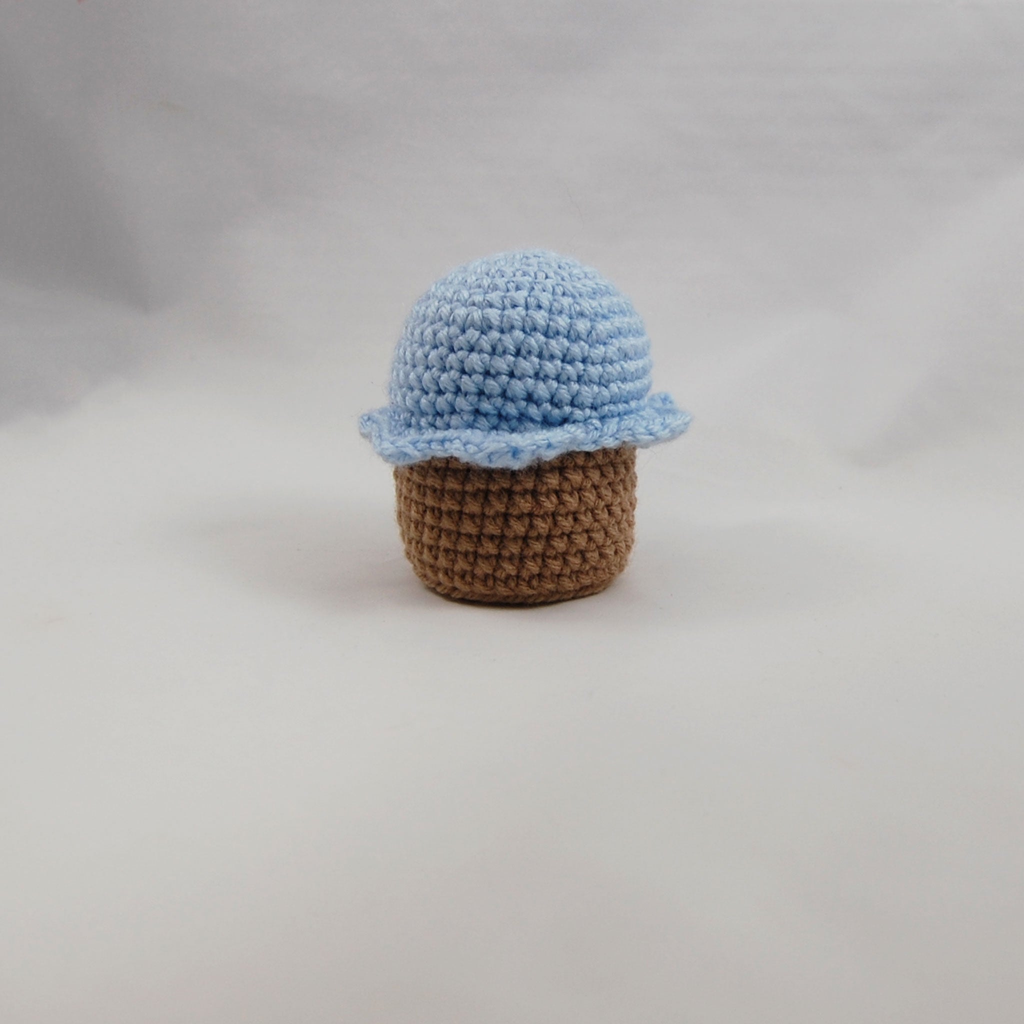 Cyclops Crochet Cupcake