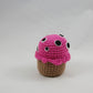 Eyeball Monster Crochet Cupcake