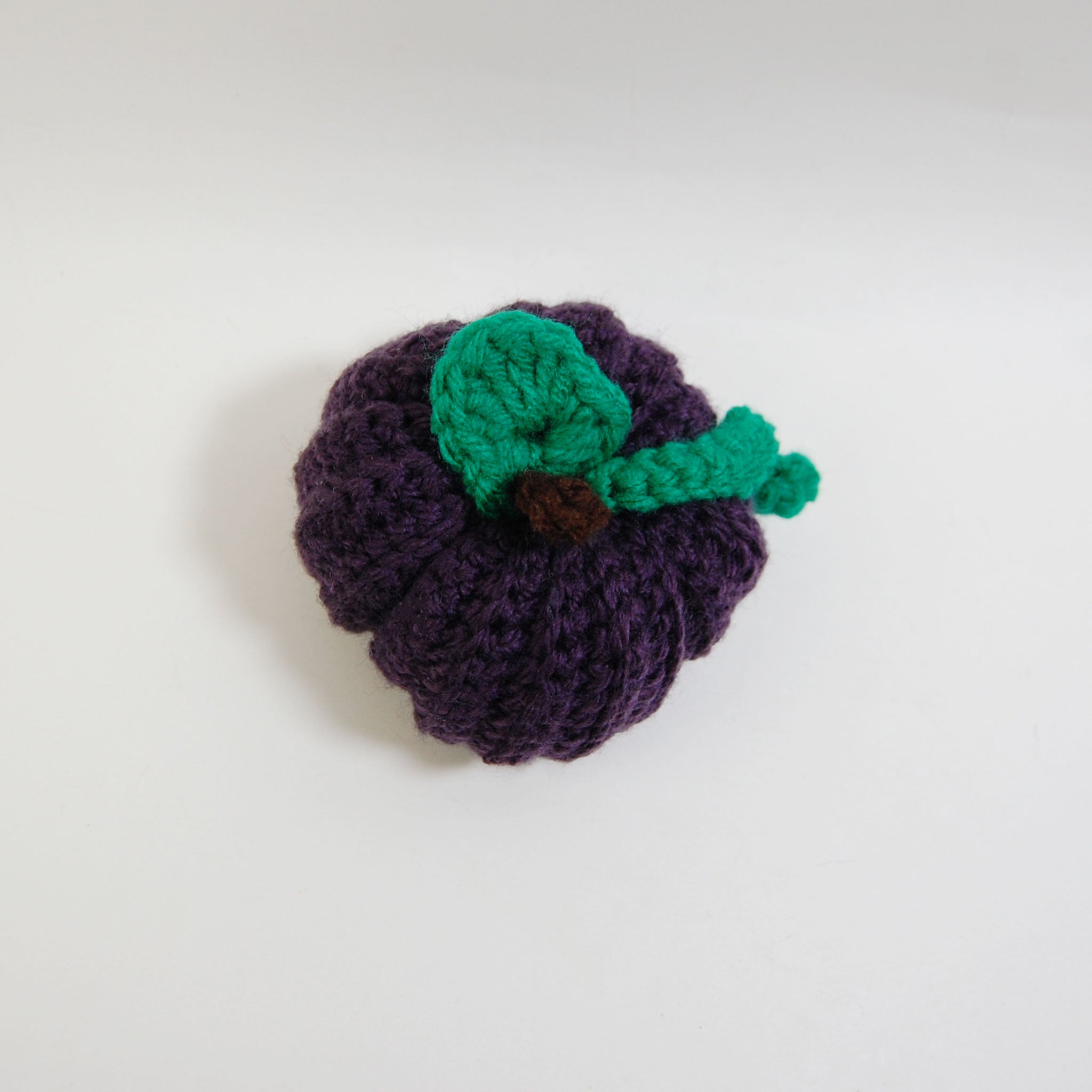 Dark Purple Fall Gourd Pattern