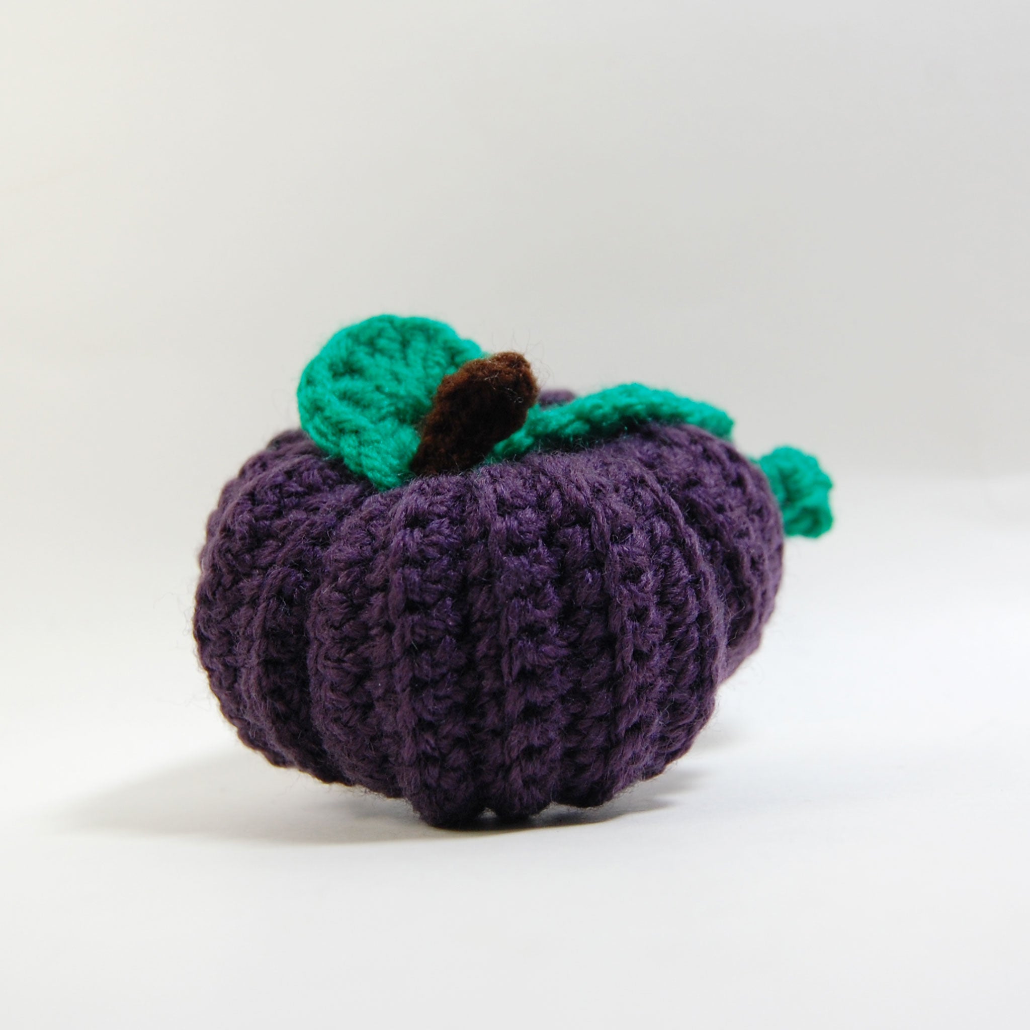 Dark Purple Fall Gourd Pattern