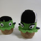 Frankenstein Crochet Cupcakes