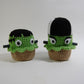 Frankenstein Crochet Cupcakes