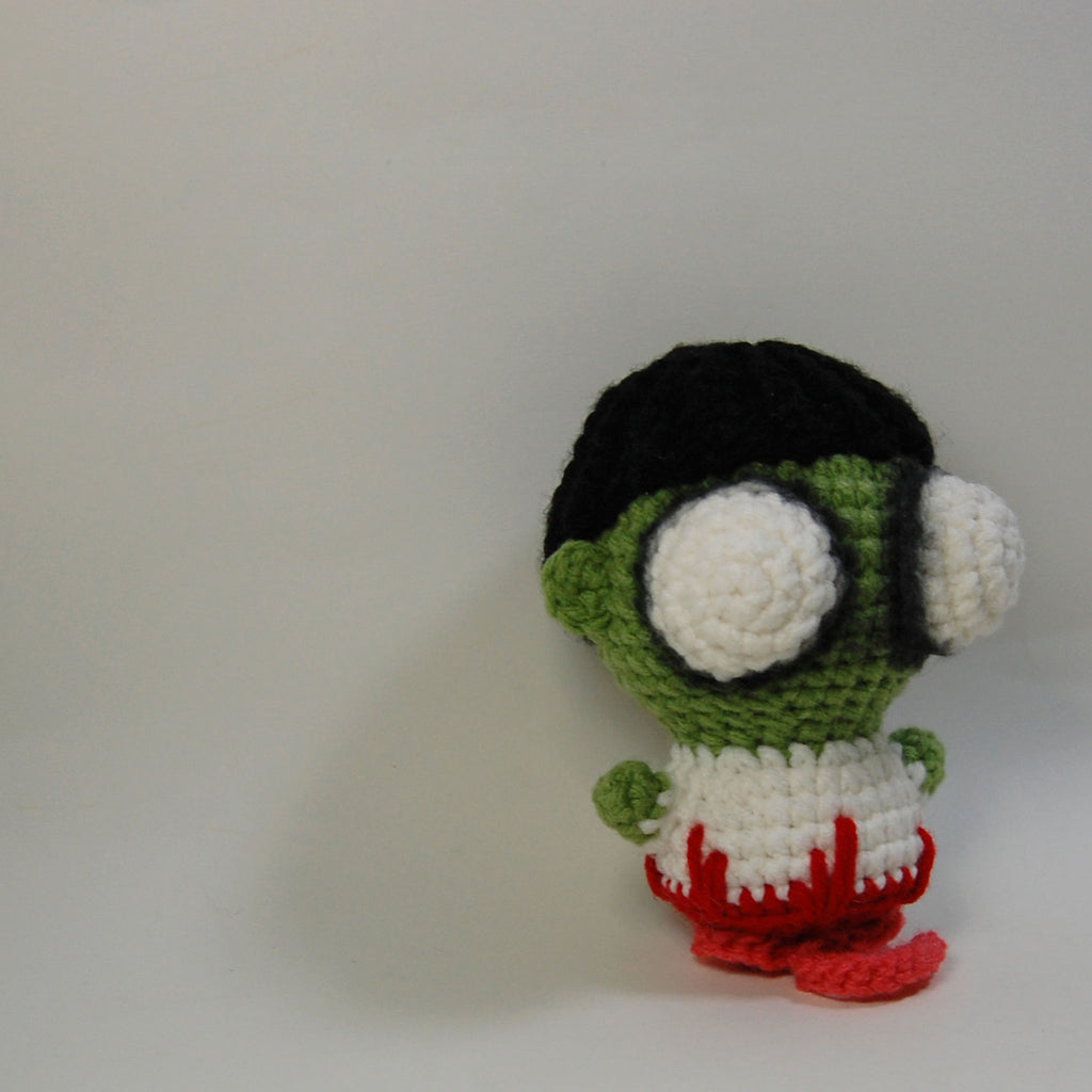 Half Zombie Crochet Pattern