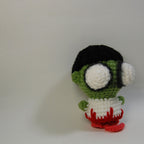 Half Zombie Crochet Pattern