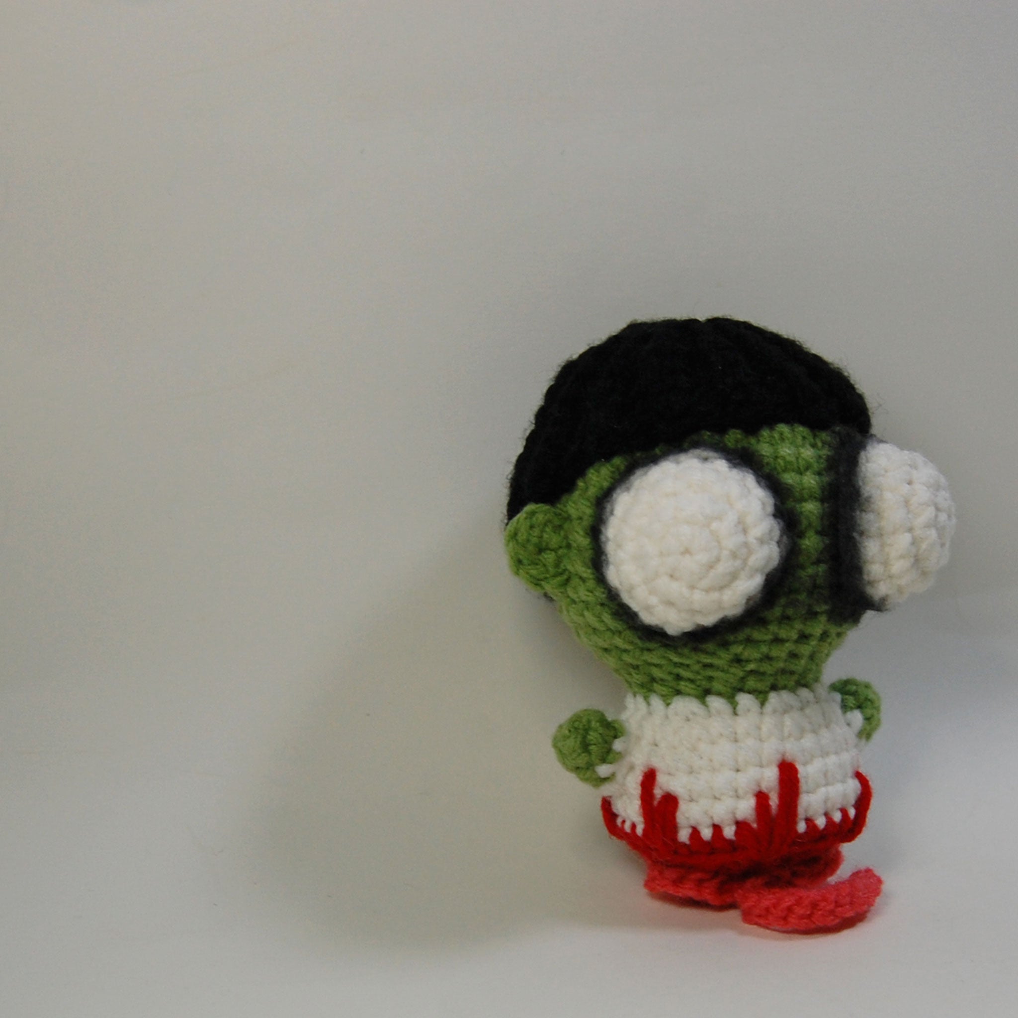 Half Zombie Crochet Pattern
