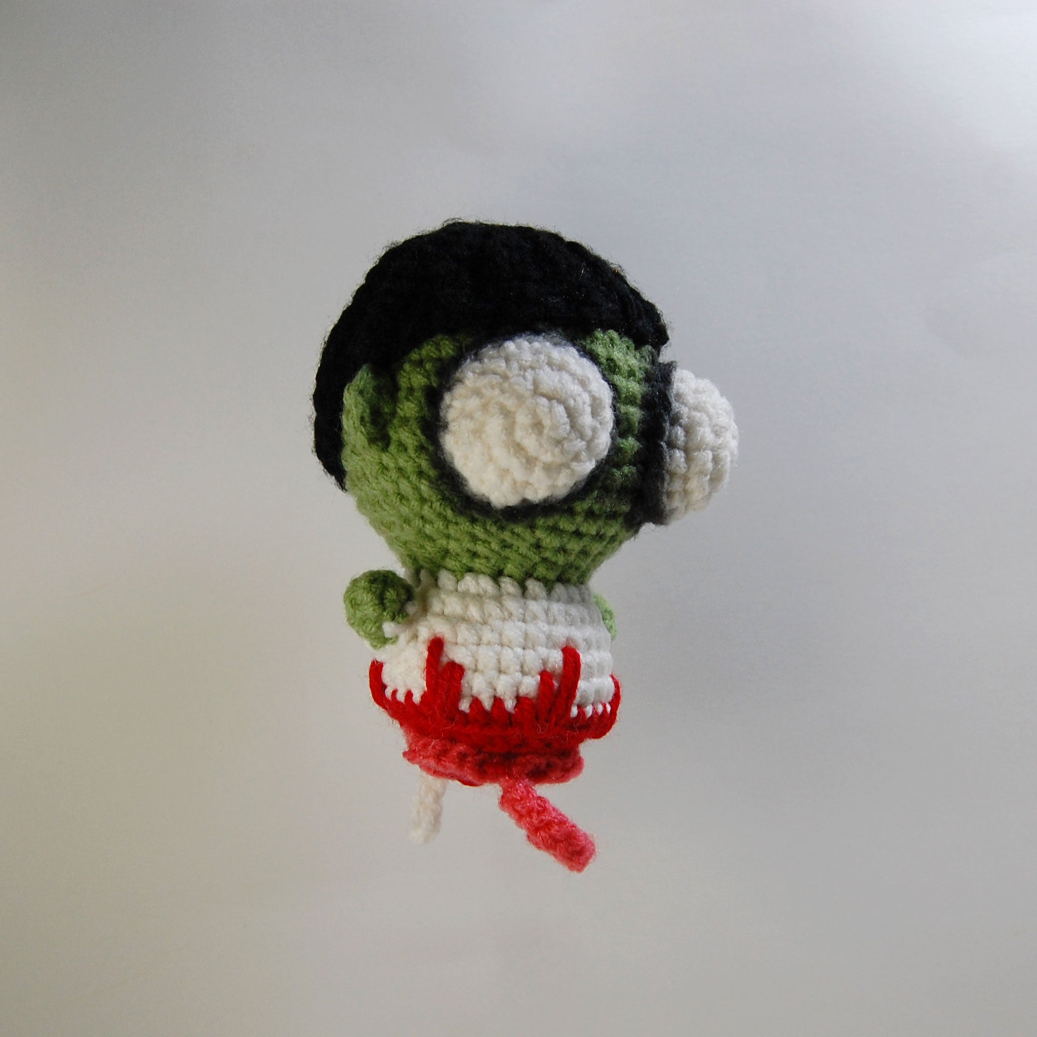 Half Zombie Amigurumi