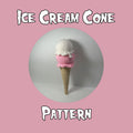 Ice Cream Cone Crochet Pattern