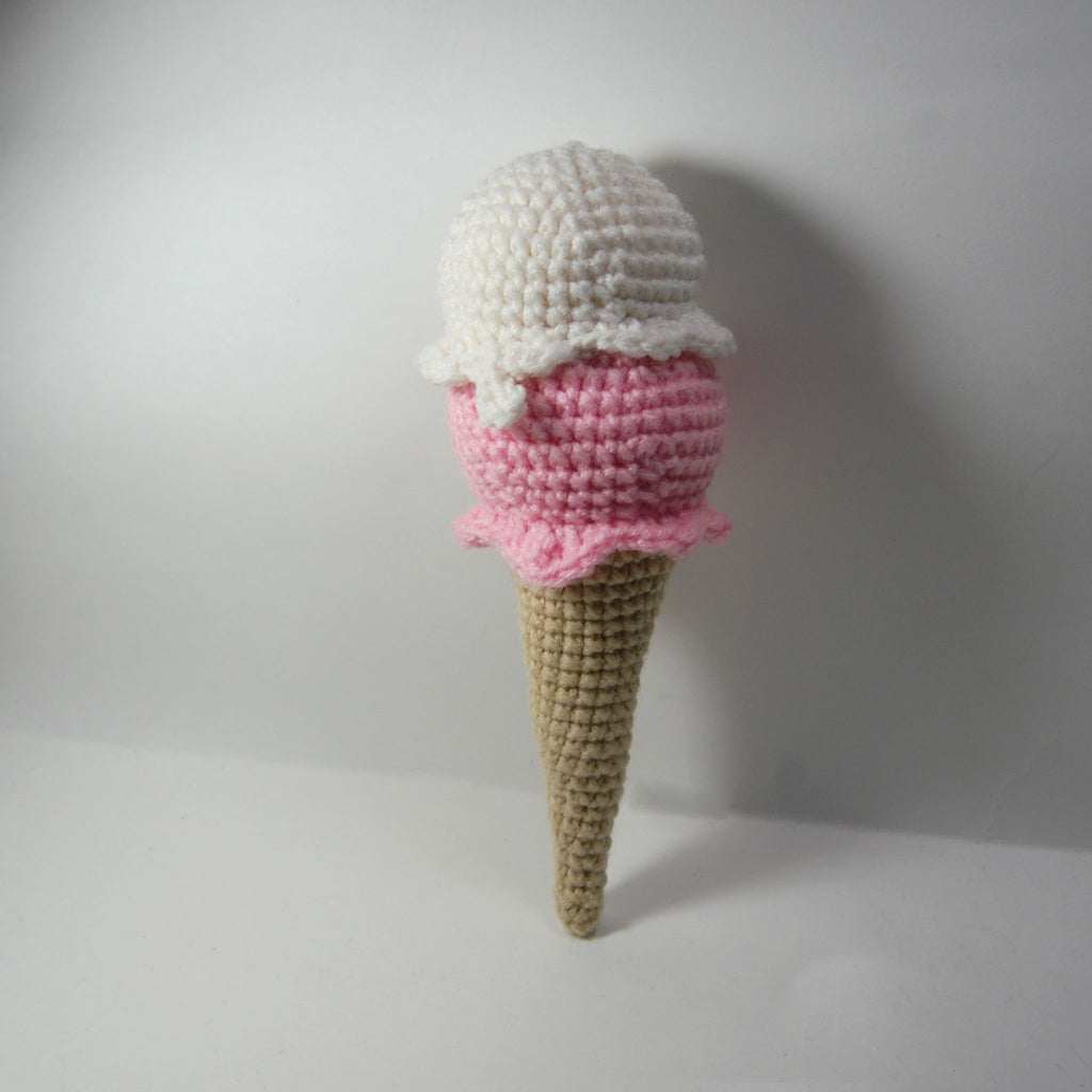 Ice Cream Cone Crochet Pattern