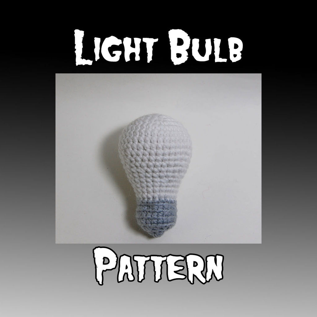 Light Bulb Crochet Pattern