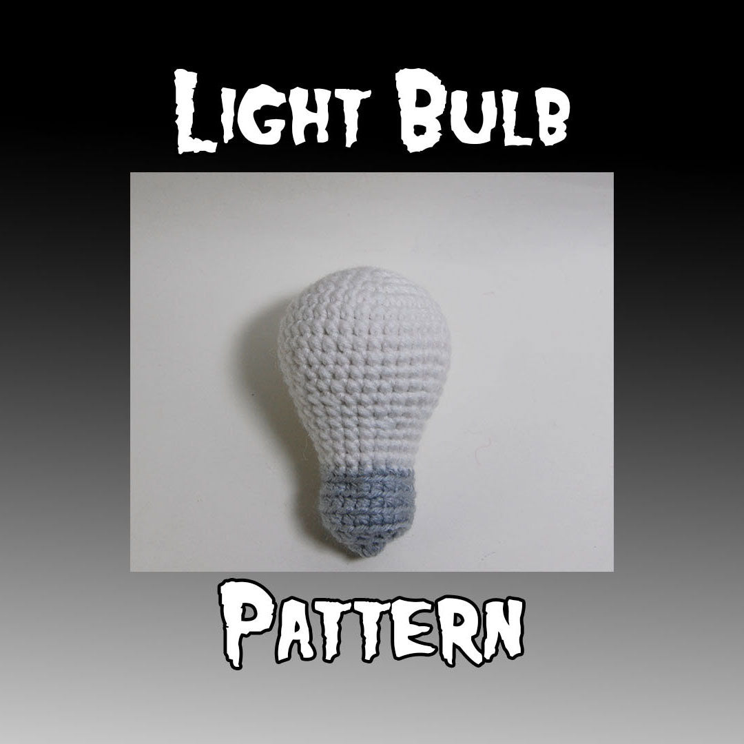 Light Bulb Crochet Pattern