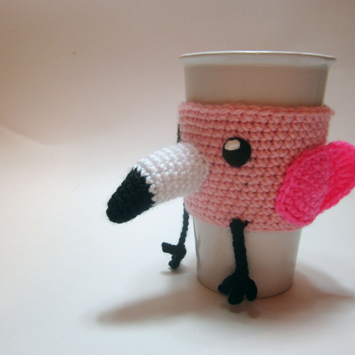 Pink Flamingo Cup Cozy