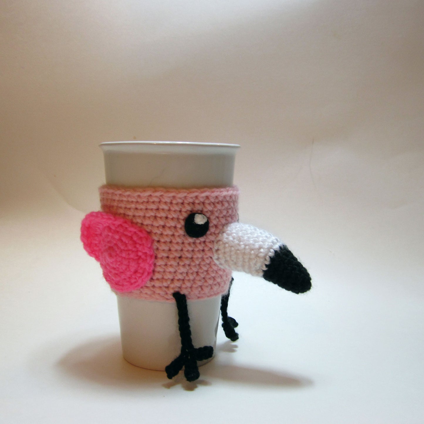 Pink Flamingo Cup Cozy