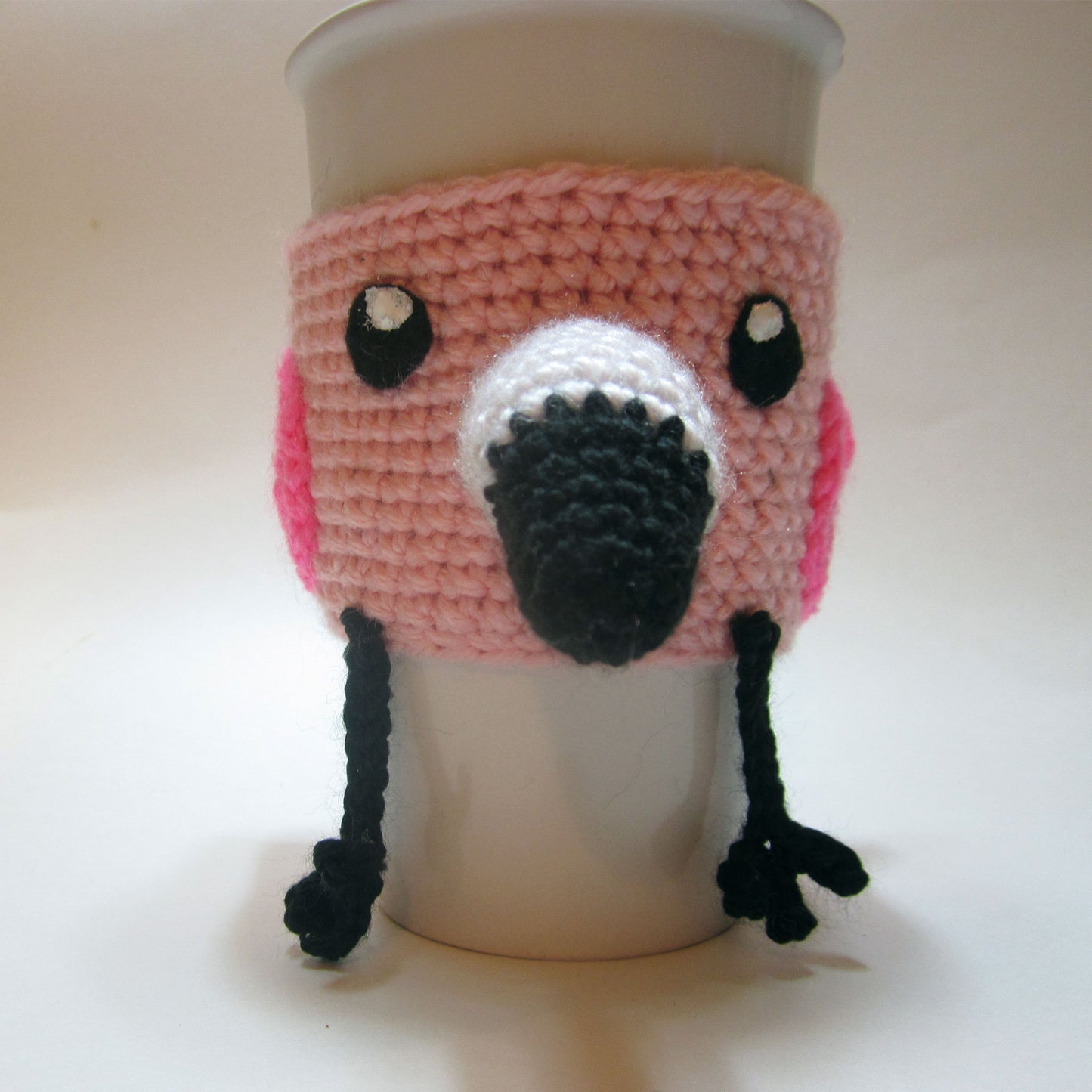 Pink Flamingo Cup Cozy