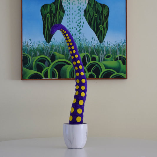 Purple Tentacle Plant