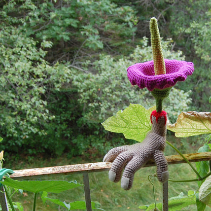 Severed Hand with a Corpse Flower