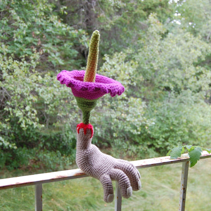 Severed Hand with a Corpse Flower