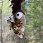 Shrunken Head Plushie (made to order)