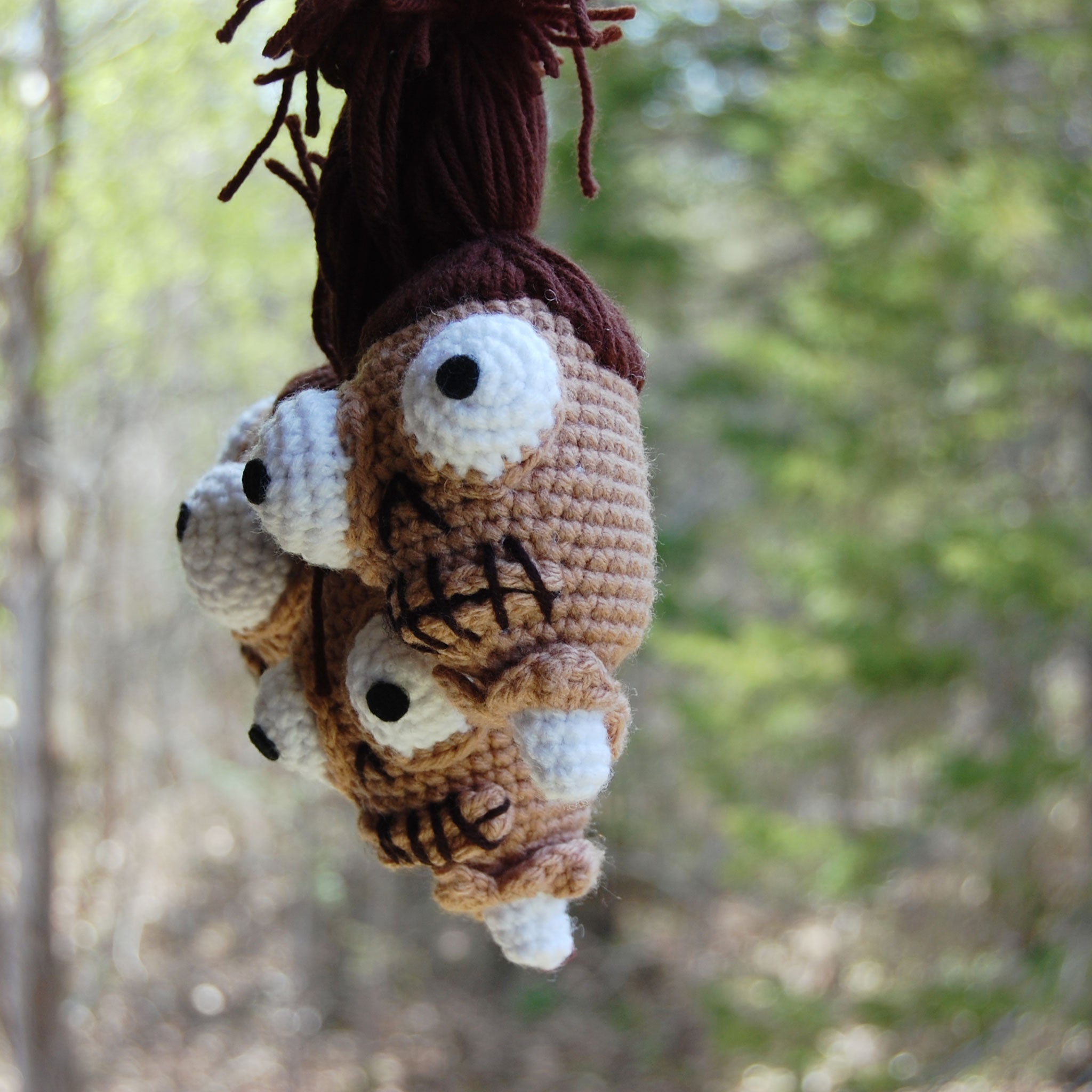 Shrunken Head Plushie (made to order)