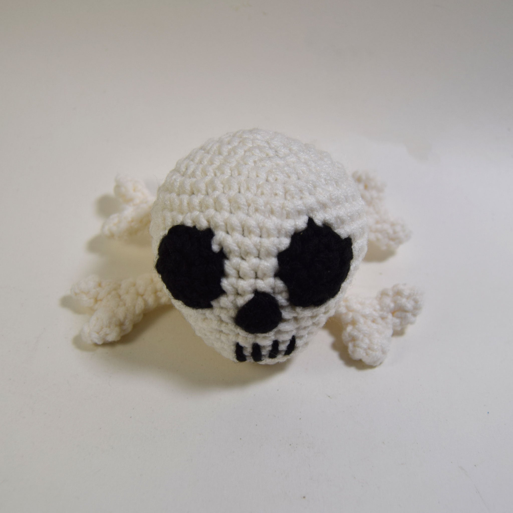 Skully Crochet Pattern + Coloring Page