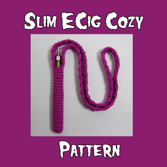 Slim Crochet Ecig cozy Pattern