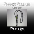 Spooky Stripes Vape Cozy Pattern
